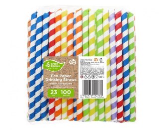 Słomka Bubble Tea, mix kolorów 100 szt Godan (RP-BT10)