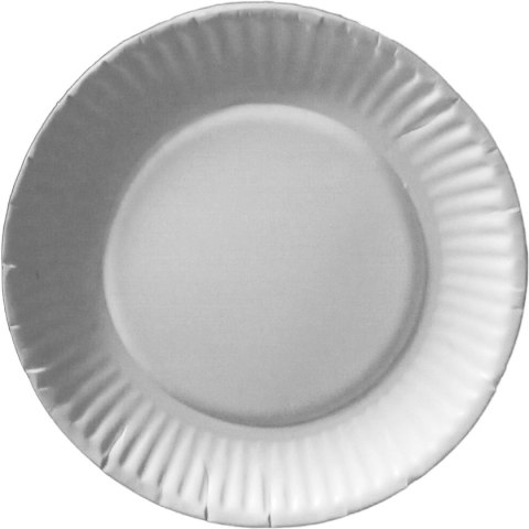 Talerz jednorazowy 18 tektura śr. 180mm 100 szt Lila