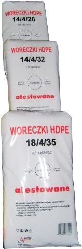 Worki do żywności 1000 szt [mm:] 100x270 Artek