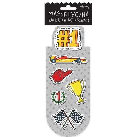 Zakładka do książki magnetyczna OWAL2 ZWYCIĘŻCA Henry (5905701482153)