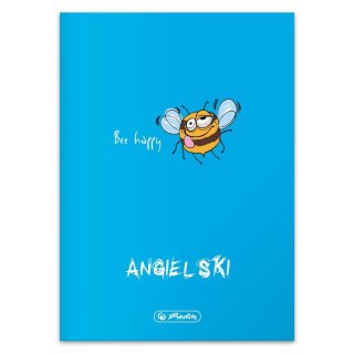 Zeszyt J.angielski Eco PP 9500028 A5 60k. 70g kratka Herlitz (400197976)