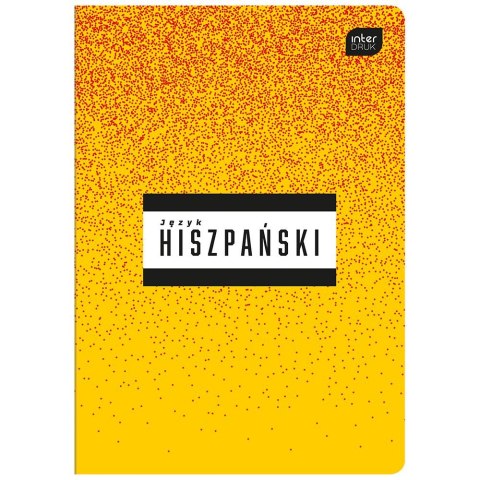 Zeszyt tematyczny HISZPAŃSKI A5 60k. 70g krata Interdruk (ZE60HIS#)