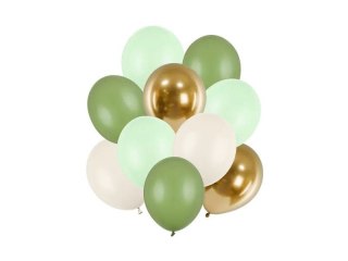 Balon gumowy Zestaw balonów lateksowych, mix mix 270mm 30cal Partydeco (ZBL4)