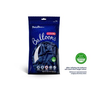 Balon gumowy niebieska Partydeco (SB12P-083C)