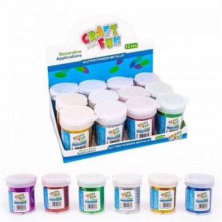 Brokat kolor: mix 6 kolor. Craft with Fun (283997)