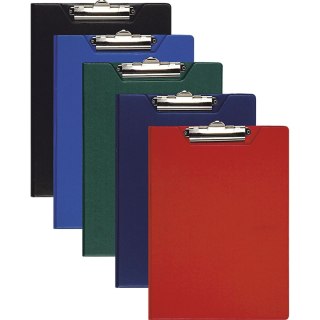 Deska z klipem (podkład do pisania) fokus pastel A5 czarny Panta Plast