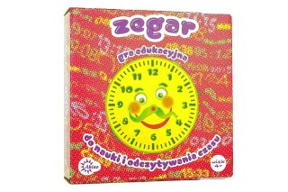 Gra edukacyjna Zegar do nauki odczytywania czasu Abino
