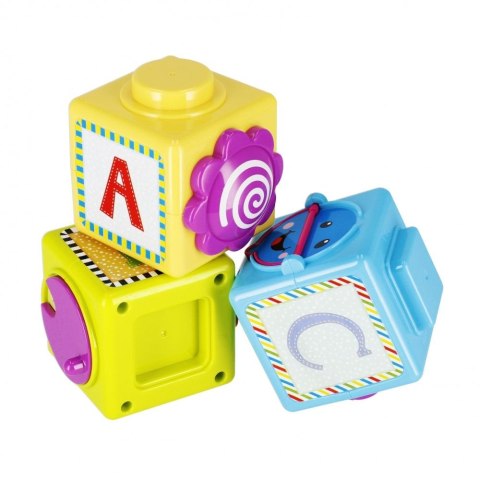 Klocki pozostałe edukacyjne 3 szt. Bam Bam (482510)