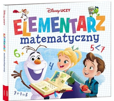 Książeczka edukacyjna Disney Uczy. Elementarz matematyczny Ameet (uem 9301)