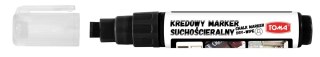 Marker specjalistyczny czarny kredowy wkład czarny ścięta końcówka Toma (To-295)
