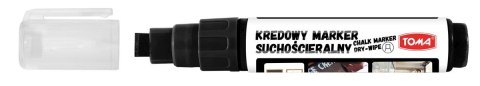 Marker specjalistyczny czarny kredowy wkład czarny ścięta końcówka Toma (To-295)