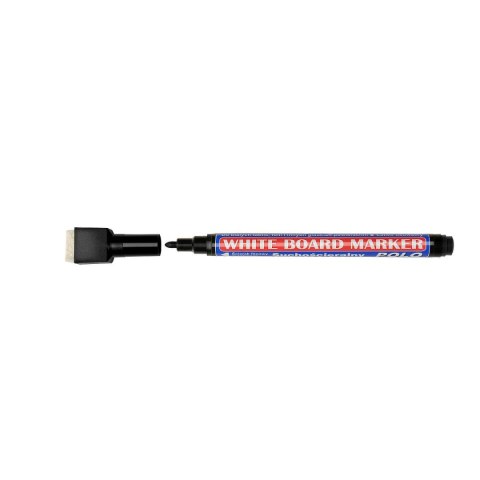 Marker suchościeralny POLO wkład czarny 1,5-2,0mm okrągła końcówka Kamet