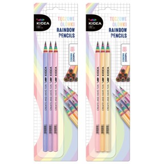 Ołówek TĘCZOWY OŁÓWEK Kidea (TEO3KA)