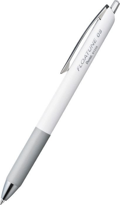 Pióro kulkowe na naboje czarny wkład 0,8mm wkład czarny 0,4mm Pentel (BY208-AX)