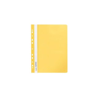 Skoroszyt PP zawieszany A4 żółty polipropylen PP Biurfol (SPP-02-04)
