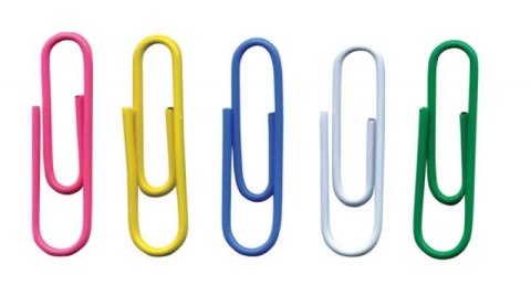 Spinacze okrągły kolorowe 28mm 500 szt (nd) (SKU 18088849-99)