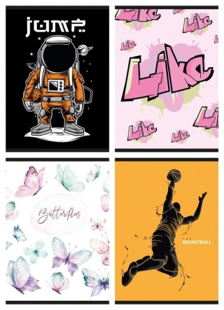 Zeszyt A5 32k. 70g linia Gimboo (16253271-99)