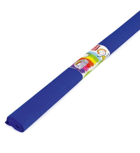 Bibuła marszczona niebieska ciemna 500mm x 2000mm Fiorello (170-1983)