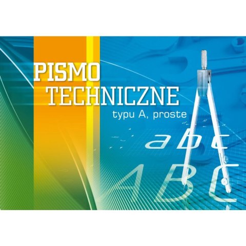 Blok do pisma technicznego pismo A proste A4 10k Kreska