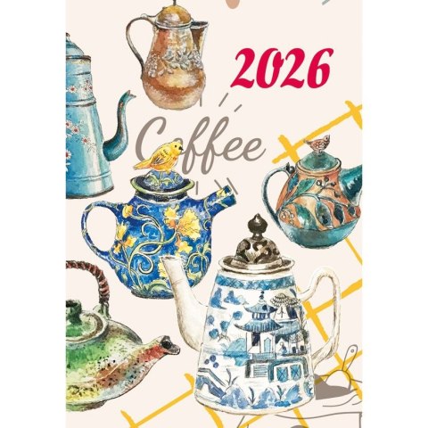 Kalendarz książkowy (terminarz) MIKRO terminarz kieszonkowy 69mm x 99mm Michalczyk i Prokop (01-08)