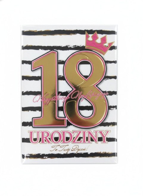 Kartka składana A5 18 PRISON PINK A5 Henry (5908451980719)