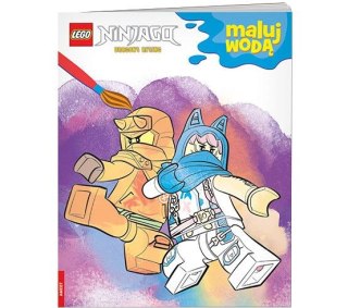 Książka dla dzieci LEGO® NINJAGO® maluj wodą Ameet (MW 6703)