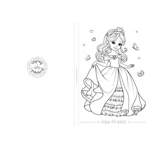 Książka dla dzieci LUBIĘ KOLOROWAĆ KSIĘŻNICZKI