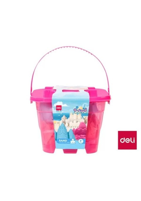Piasek kinetyczny w różowym wiaderku Argo (EY013-PK)