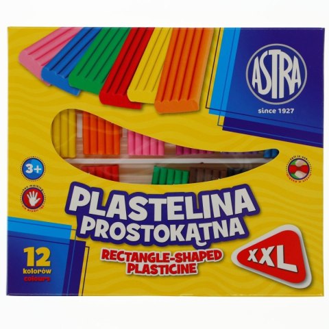 Plastelina 12 kol. mix Astra