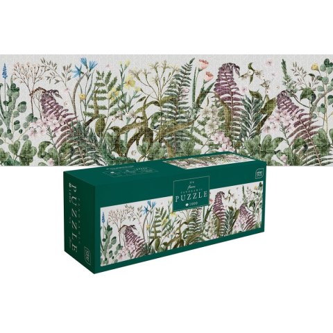Puzzle FLOWERS 4 1000 EL panoramiczne Interdruk (5902277370105)