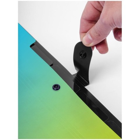 Teczka z przegródkami Radiance A4 kolor: mix 5 przegródek Berlingo (4260709080246)