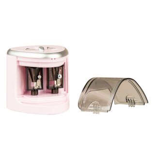 Temperówka elektryczna na2 grubości biała wykończenia różowym Strigo (SSC345)