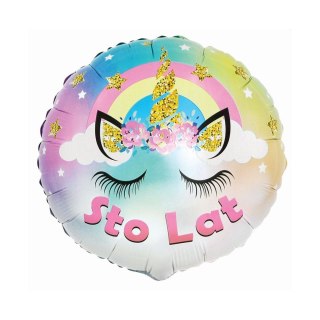 Balon foliowy jednorożec Sto Lat 18cal Godan (FG-OPJS)