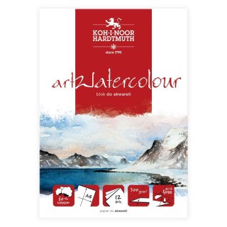 Blok artystyczny akwarelowy A4 300g 12k Koh-I-Noor