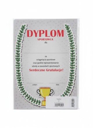 Dyplom Sportowca #1 A4 Henry (5908451980092)