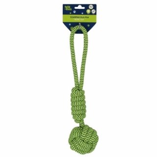 Gadżet Zabawka dla psa Szarpak 39,5 cm zielony Trik Roll (560705)