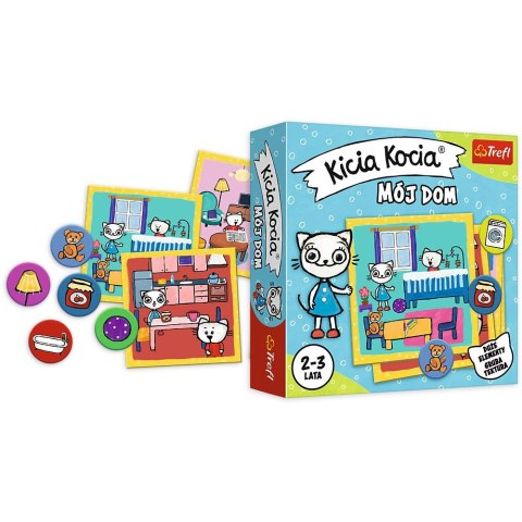 Gra edukacyjna Kicia Kocia Mój Dom Mó dom Trefl (02055)