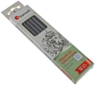 Ołówek w kartonowym pudełku H Titanum