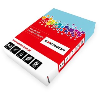 Papier kolorowy kolorowy jasny niebieski, A4 A4 niebieski 80g [mm:] 210x297 Emerson (xem408048)