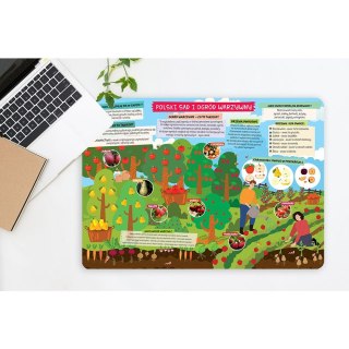 Podkład na biurko SAD, OGRÓD I WARZYWA mix PVC PCW Henry (5905701481477)