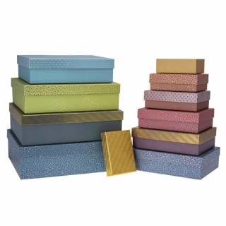 Pudełko na prezent Rozette (PUG-23205-PR-HS set 10 pc)