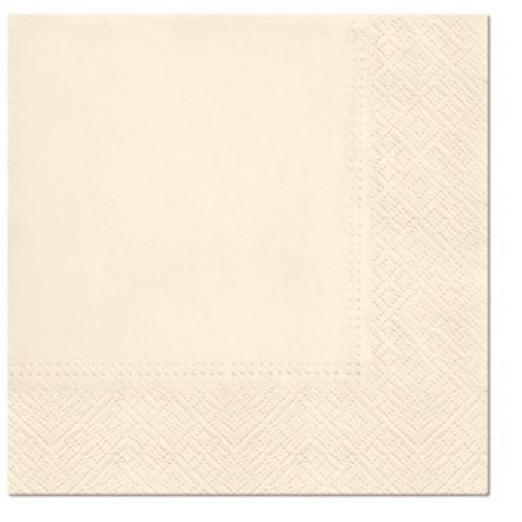 Serwetki beżowy bibuła [mm:] 330x330 Paw (SDL111501)