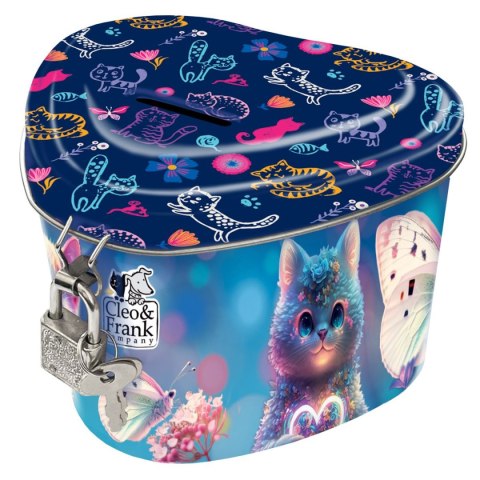 Skarbonka Cleo i Frank metal Derform (SKSCF43)