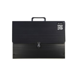 Teczka rysunkowa A3 czarny [mm:] 435x315 Leniar (90419)