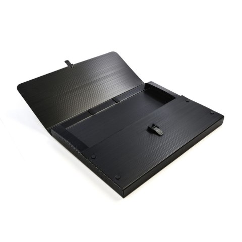 Teczka rysunkowa A3 czarny [mm:] 435x315 Leniar (90419)