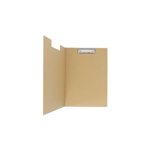 Teczka z klipem A4 naturalna Biurfol (ECO-04)