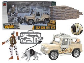 Zestaw wojskowy pojazdy z figurką Adar (608696)