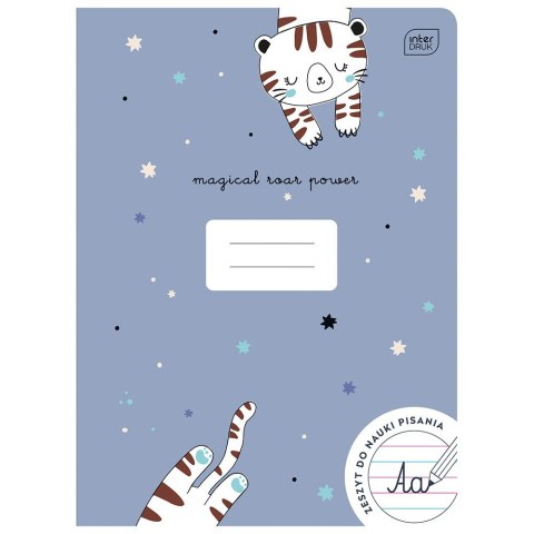 Zeszyt PP MAGICZNY A4 32k. 70g linia kolor Interdruk