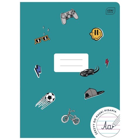 Zeszyt PP MAGICZNY A4 32k. 70g linia kolor Interdruk