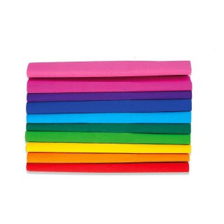 Bibuła krepina Tęcza mix Happy Color (HA 3640 2521-TECZA)